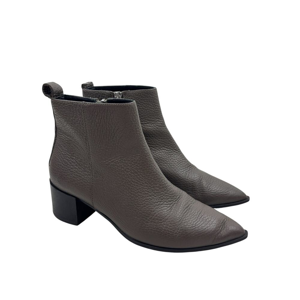 Everlane Pebbled Leather Studio Block Heel Boot